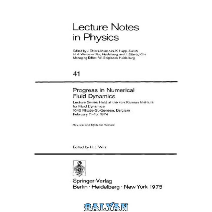 دانلود کتاب Progress in Numerical Fluid Dynamics